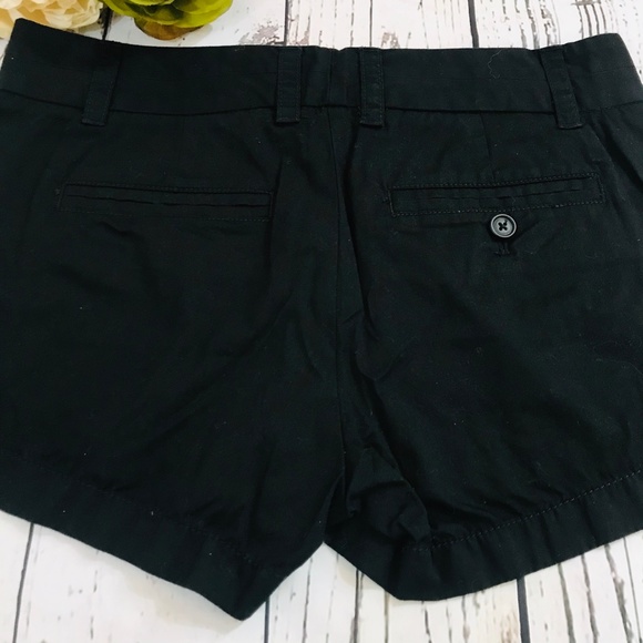 J. Crew Chino Broken-In Black Shorts 0 - Picture 8 of 10